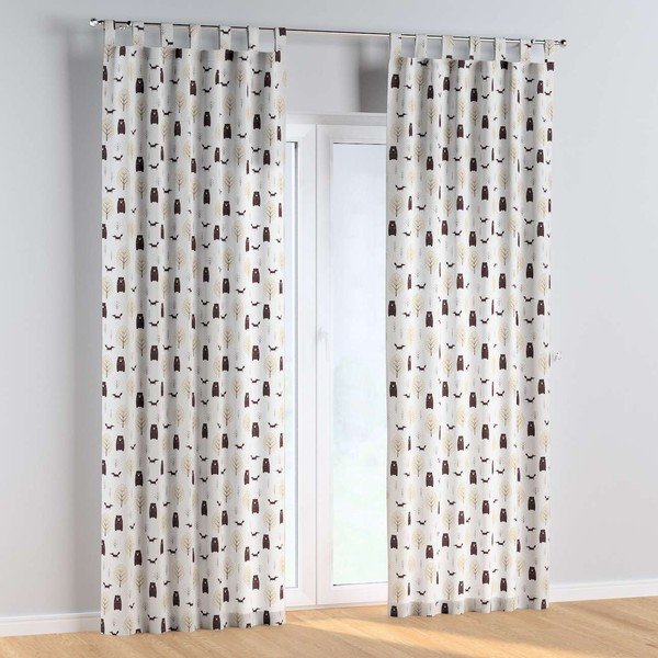 Bērnu aizkars 260x130 cm Magic Collection – Yellow Tipi-image-1