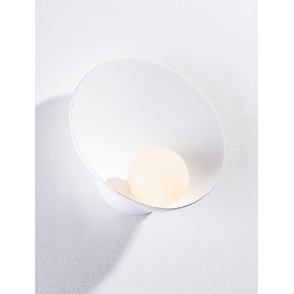 Matēti balta tērauda sienas lampa Minim – Nova Luce-image-2