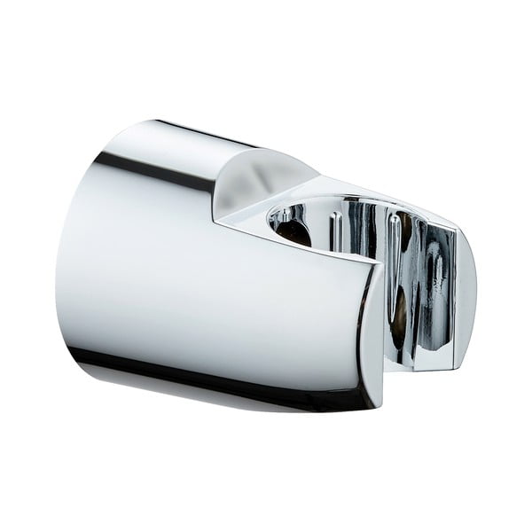 Spīdīgas sudraba krāsas dušas galva ar šļūteni Basic Line – Wenko-image-1