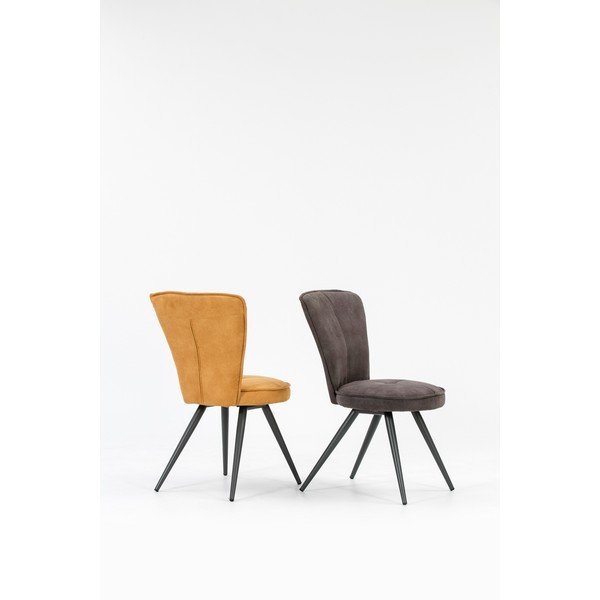 Dzeltens ēdamistabas krēsls Minty – Marckeric-image-4