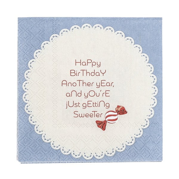 Papīra salvetes (20 gab.) Oscar – Bloomingville Mini-image-2