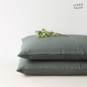 Lina spilvendrāna 50x70 cm Forest Green  – Linen Tales