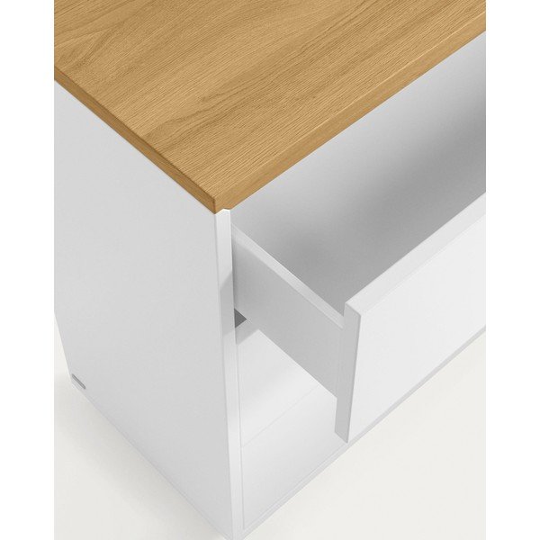 Balta zema kumode 90x75 cm Abilen – Kave Home-image-3