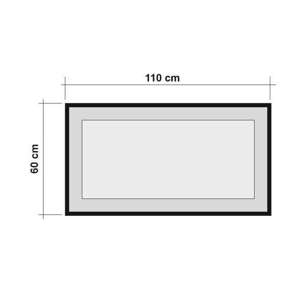 Sienas spogulis Simply, 110 x 60 cm-image-1