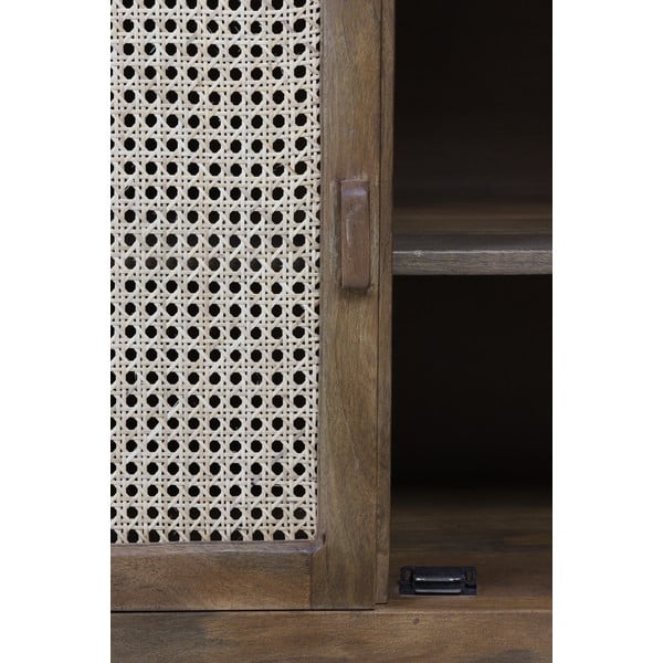 Brūna mango koka kumode 88x84 cm Nipas – Light & Living-image-4