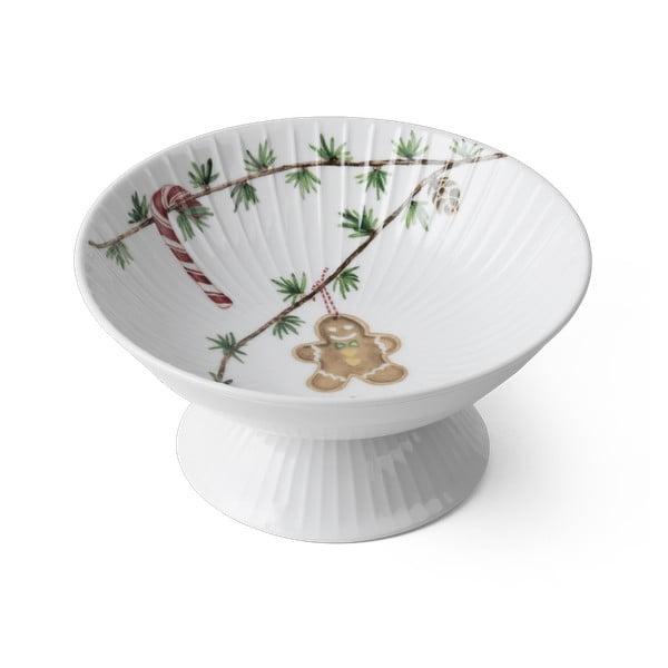 Balta porcelāna bļodiņa ar Ziemassvētku motīvu Hammershøi – Kähler Design-image-4