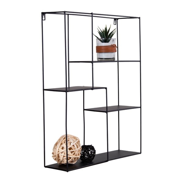 Melns divstāvu metāla plaukts Mons – House Nordic-image-3