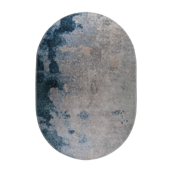 Zils/pelēks mazgājams paklājs 160x230 cm – Vitaus