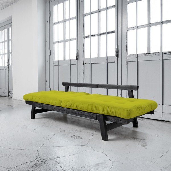 Dīvāns gulta Karup Step Black/Pistacio-image-2