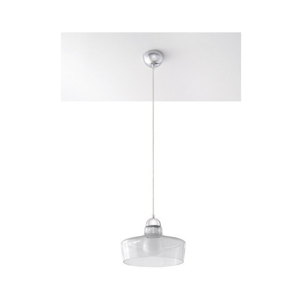 Griestu lampa Sollux Febo Transparent