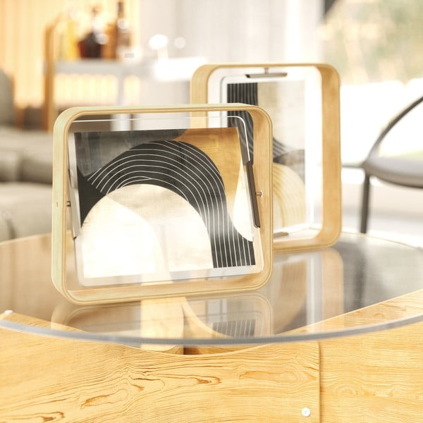 Dabīga toņa koka stāvošs foto rāmis 26x31,5 cm Bellwood – Umbra-image-4