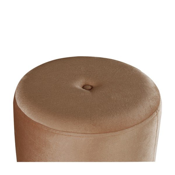 Brūns pufs JohnsonStyle Ellen Magic Velvet, ⌀ 40 cm-image-2