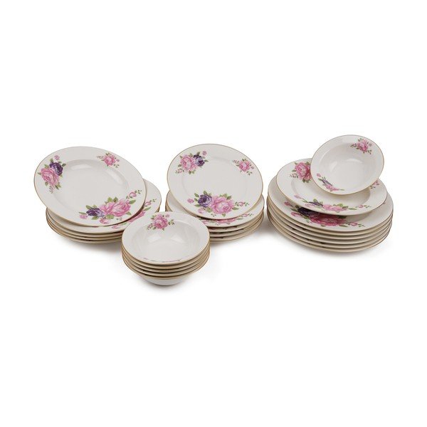 Porcelāna trauku komplekts 24 gab. Kutahya Summer-image-2