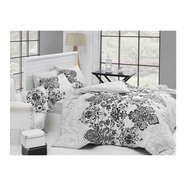 Gultas veļa ar gultas pārklāju divguļamai gultai Nazenin Home Luxury, 200 x 220 cm