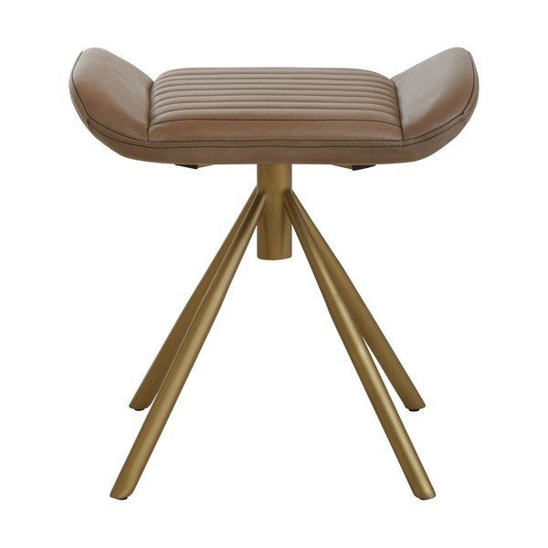 Pelēks ādas kāju soliņš Buffalo – Premier Housewares-image-2