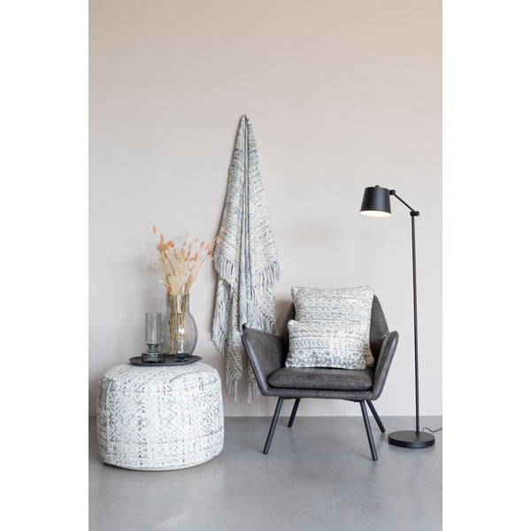 Krāsains spilvens White Label Liv Blue, 30 x 50 cm-image-3