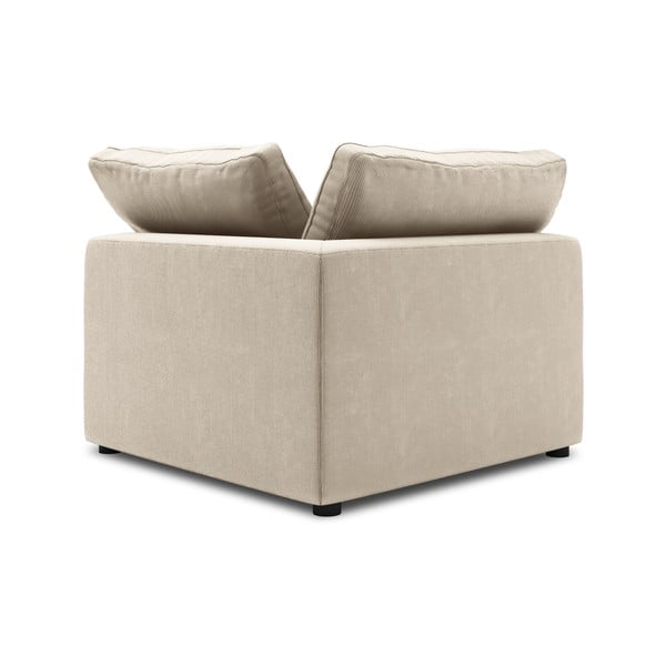 Bēša modulārā dīvāna divpusējā stūra daļa Windsor & Co Sofas Galaxy-image-2