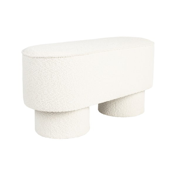 Balts sols no buklē auduma Marcos – White Label-image-1