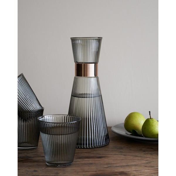 Pelēka stikla karafe 1 l Grand Cru Nouveau – Rosendahl-image-1