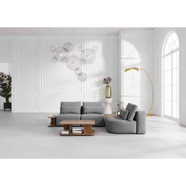 Pelēks modulārais dīvāns Riposo Ottimo – Sit Sit-image-1