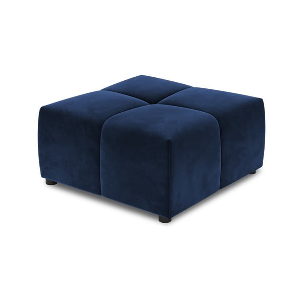 Zils samta dīvāna modulis Rome Velvet – Cosmopolitan Design 