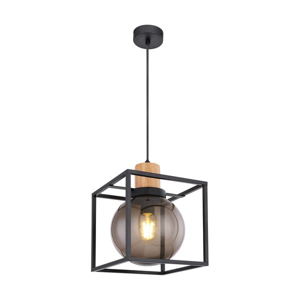 Melna piekaramā lampa 19x19 cm Retro 2 – Candellux Lighting-image-2