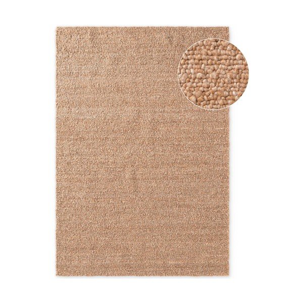 Bēšs ar rokām darināts buklē paklājs 200x290 cm Notting Hill Portobello – Ted Baker