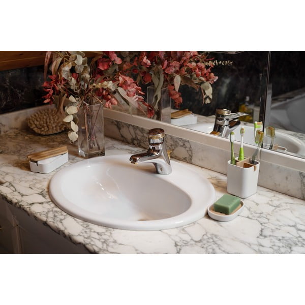 Balts vannas istabas organizators Compactor Ecologic, 8,4 x 7,8 cm-image-3