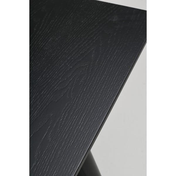 Melns ēdamgalds Rowico Lotta, 140 x 90 cm-image-4