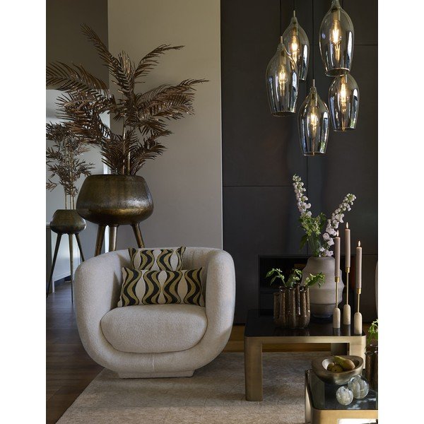 Krēmkrāsas atpūtas krēsls Kialy – Light & Living-image-1