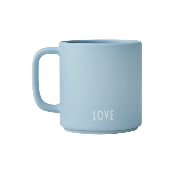 Zila porcelāna krūze 175 ml Brother – Design Letters-image-2