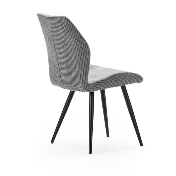 Gaiši pelēki velveta pusdienu krēsli (2 gab.) Adaya – Marckeric-image-4