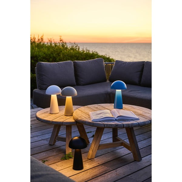 Melna USB āra galda lampa Sam – Sirius-image-1