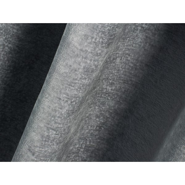 Pelēka polsterēta divvietīga gulta ar veļas kasti un redelēm 160x200 cm Lupine – Micadoni Home-image-4