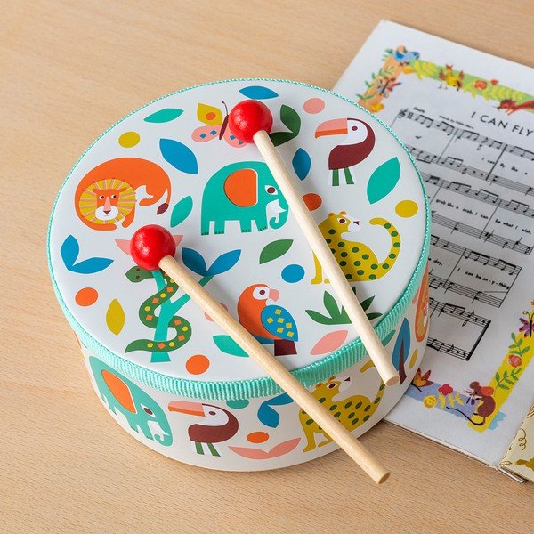 Muzikālā rotaļlieta Drum Wild Wonders – Rex London-image-1