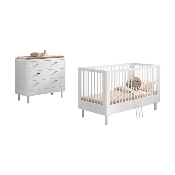 Dižskābarža masīvkoka bērnu mēbeļu komplekts (2 gab.) Forrest – Vipack