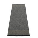 Antracīta pelēks iekštelpu un āra celiņa paklājs 70x200 cm Edit Charcoal – Pappelina