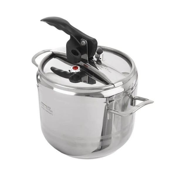 Nerūsējošā tērauda spiediena katls ar vāku Orion Profi, 5 l