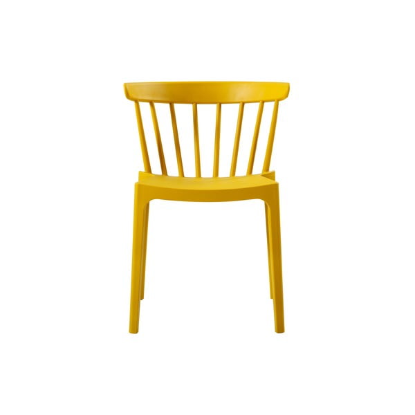 Dzeltens krēsls iekštelpām un ārtelpām WOOOD Bliss