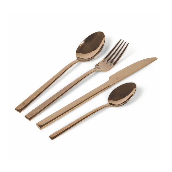 Tērauda galda piederumi vara krāsā (24 gab.) Lexington – VDE Tivoli 1996-image-4