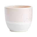 Rozā un balta keramikas krūze ÅOOMI Dust, 250 ml