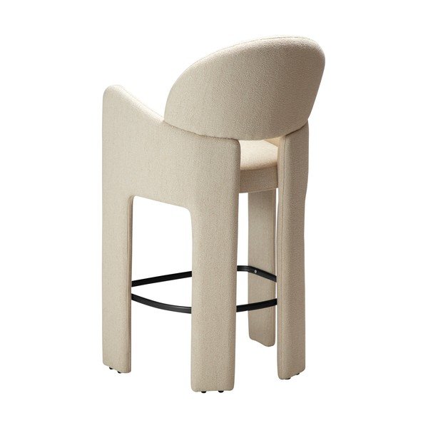 Bēšs bāra krēsls (sēdekļa augstums 68,5 cm) Aole – DAN-FORM Denmark-image-4