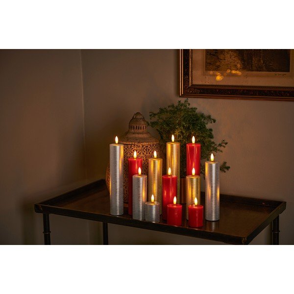 LED svece (2 gab.) (augstums 6,5 cm) Sille Mini – Sirius-image-1
