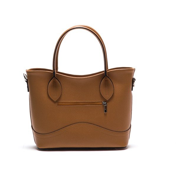 Ādas rokassoma Anna Luchini 435 Cognac-image-1