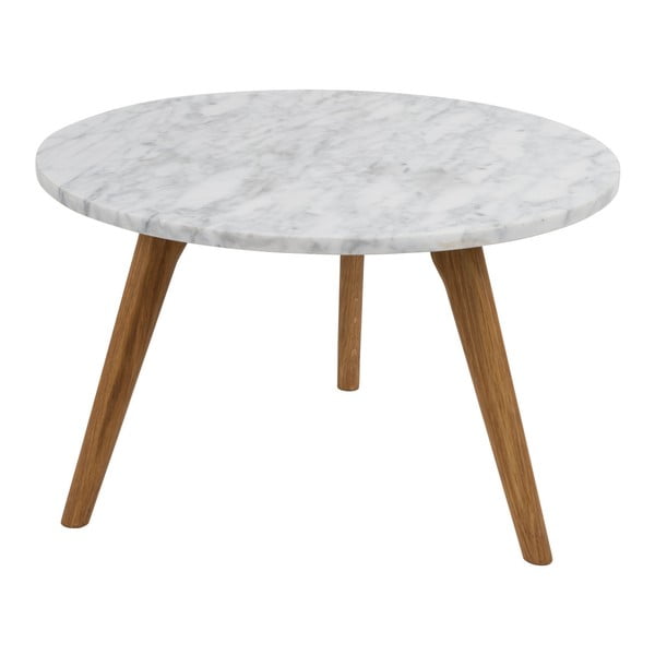 Žurnālgaldiņš ar akmens imitācijas virsmu Zuiver, ⌀ 50 cm-image-1