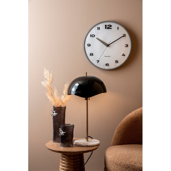 Sienas pulkstenis ø 40 cm Brisk Dome – Karlsson-image-1