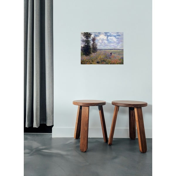 Gleznas reprodukcija Claude Monet – Poppy Fields near Argenteuil, 40 x 30 cm-image-1