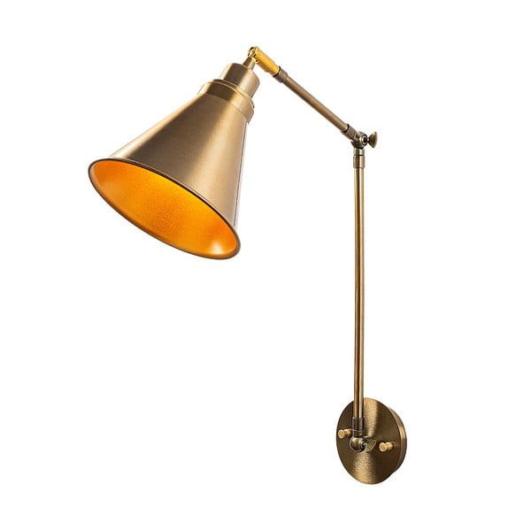 Zelta krāsas sienas lampa ø 20 cm Chicago – Opviq lights-image-2