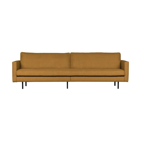 Tumši dzeltens dīvāns BePureHome Rodeo, 277 cm