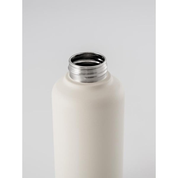 Balta ūdens pudele no nerūsējošā tērauda Equa Timeless, 1 l-image-1